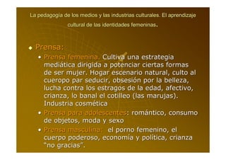 Educaciónmediosdesarrollogénero | PPT