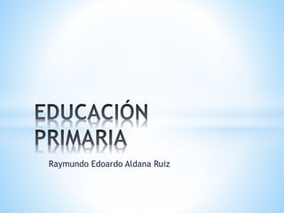 Raymundo Edoardo Aldana Ruiz
 