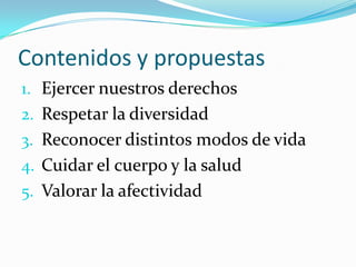 Cuadernos para abordar ESIMaterial producido por:Subsecretaría de Equidad y Calidad EducativaPrograma Nacional de Educación Sexual IntegralDirección Nacional de Gestión EducativaDirección Nacional de Educación PrimariaÁreas Curriculares