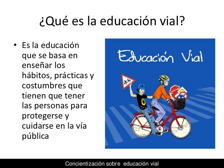 Educacion Vial Para Ninos