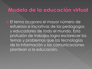 EducacióN Virtual
