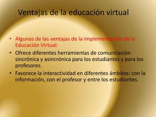 EducaciòN Virtual