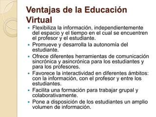 EducacióN Virtual