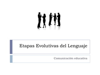 Etapas Evolutivas del Lenguaje
Comunicación educativa

 