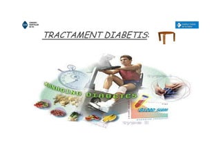 TRACTAMENT DIABETIS:
 