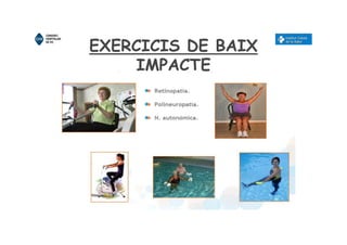 EXERCICIS DE BAIX
IMPACTE
 