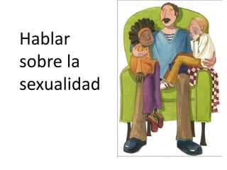 Hablar
sobre la
sexualidad
 