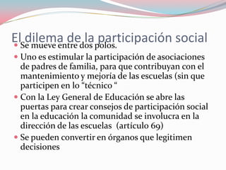 Aunque la política educativa mexicana obedece por regla a cuestiones internas , es sensible y abierta a corrientes internacionales , tanto en modadas pedagógicas  como en esquemas de planeación y administración.