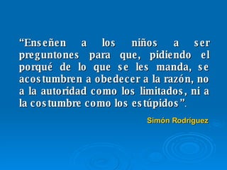Simon Manda Educacion Liberadora | PPT