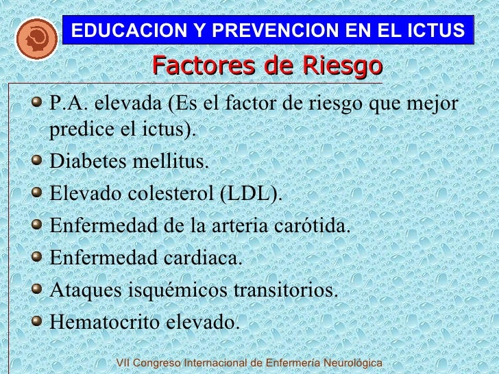 Educacion Y Prevencion En El Ictus Internacional Educacion Y Prevencion En El Ictus Internacional