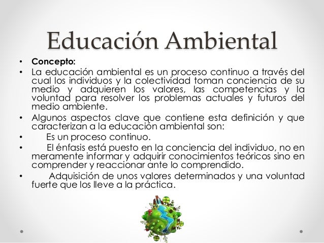Educacion ambiental