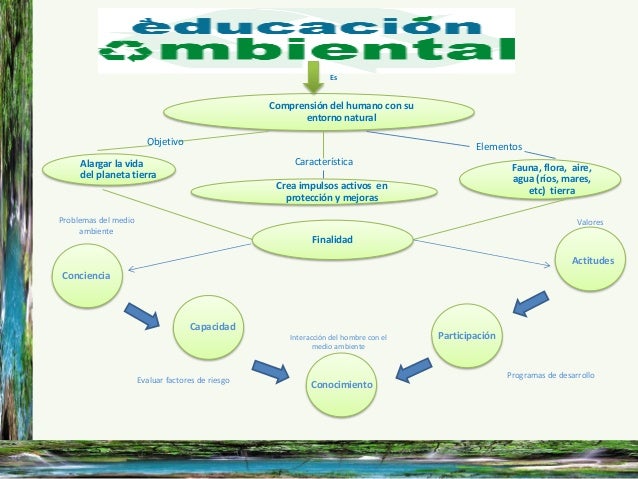Mapa conceptual de la Educacion ambiental