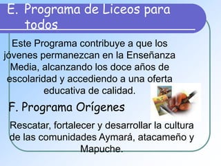 Los Institutos Profesionales (IP)