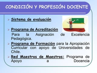 Los Centros de Formación Técnica (CFT).OTRAS MODALIDADES DE EDUCACIÓNEducación especialEducación de adultos Formación profesionalEducación en la tercera edadEducación compensatoria