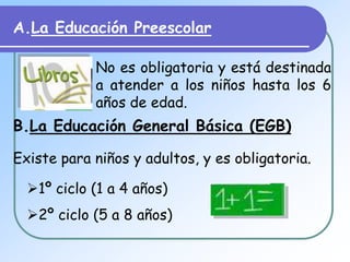 El desarrollo profesional de los docentes.