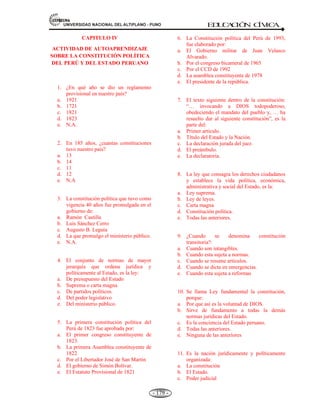 81,9(56,'$'1$,21$/'(/$/7,3/$123812 ED
U
C
A
C
IÓ
N C
ÍV
IC
A
- 167 -
ORGANIGRAMA DEL JURADO NACIONAL DE ELECCIONES.
A).- Órganos permanentes. Alta Dirección:
1.- Pleno del Jurado Nacional de Elecciones.
2.- Secretaria general.
Órgano de Control:
1.- Oficina de Control Interno y Auditoria.
2.- Órgano de Asesoramiento y de Apoyo.
B).- Órganos Temporales.
1.- Jurados Electorales Especiales.
ORGANIGRAMA DEL JNE
 