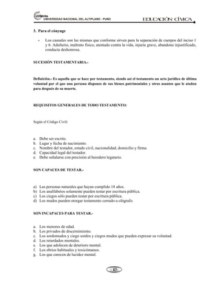 Las deudas propias del causante.
G 