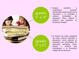 EDUCACIÓN
PRIMARIA
 