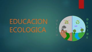 EDUCACION
ECOLOGICA
 
