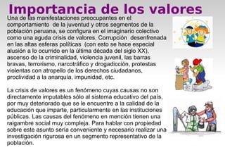 Educacion en valores 9no "A" 