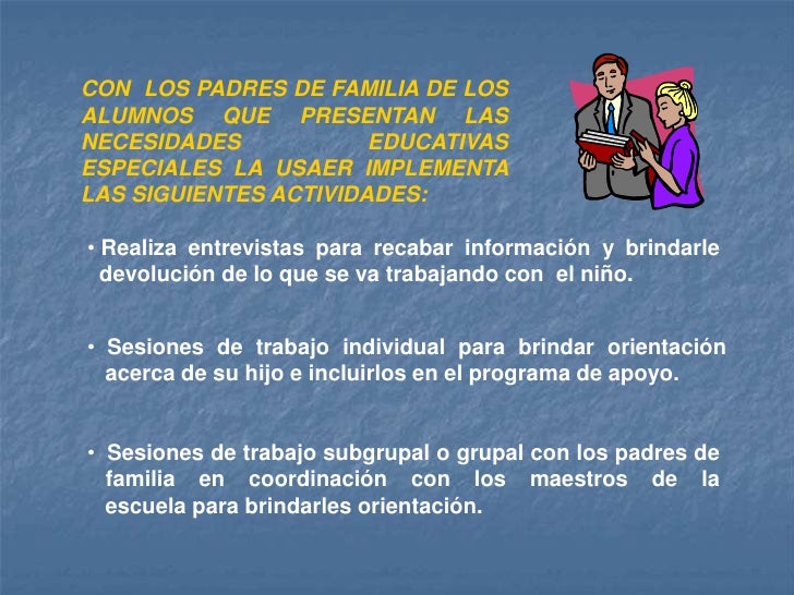 Educaci n Especial En La Usaer No 31