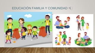 EDUCACIÓN FAMILIA Y COMUNIDAD
 
