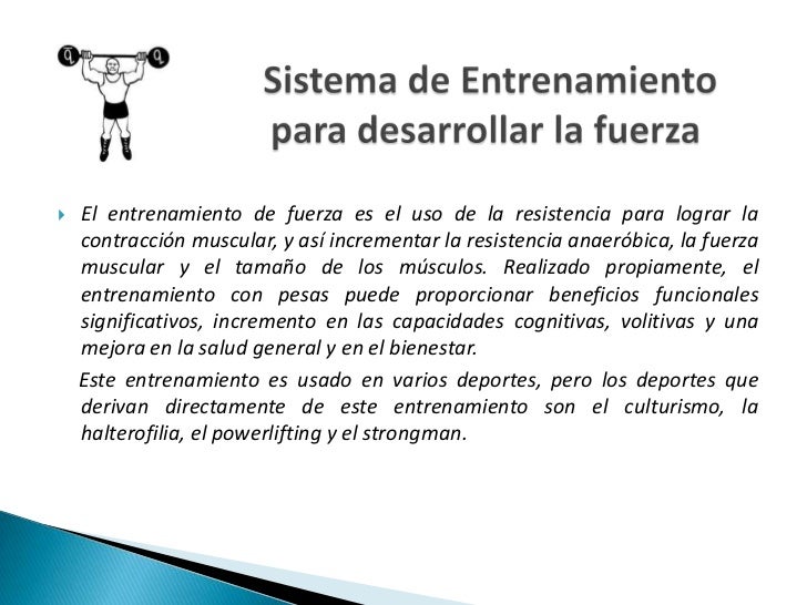 Educacion fisica fuerza Educacion fisica fuerza