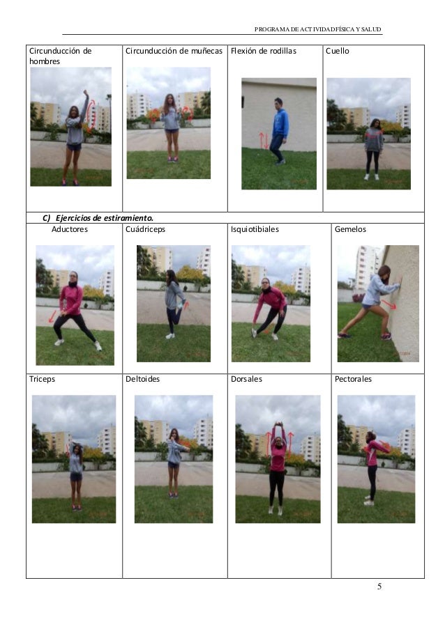 Educacion fisica sesiones de entrenamiento Educacion fisica sesiones de entrenamiento