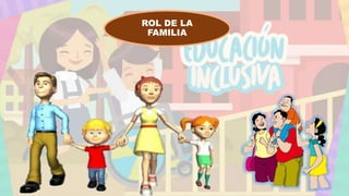 ROL DE LA
FAMILIA
 