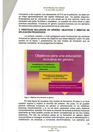 Educacion inclusiva en genero