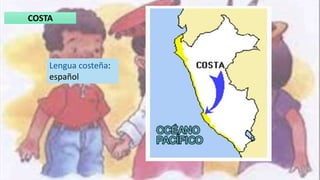 COSTA
Lengua costeña:
español
 