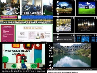 INS CASTELLAR BARCELONA
INS TORREDEMBARRA TARRAGONA
P
A
B
L
O
N
E
R
U
D
A
S
E
VI
L
L
A
WIKIPOETAS HELIOS
VALENCIA
V
CEN
TE
NA
RIO
SE
VI
LLA
 