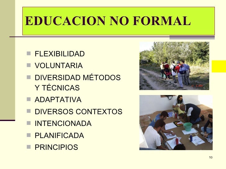 Educación No Formal