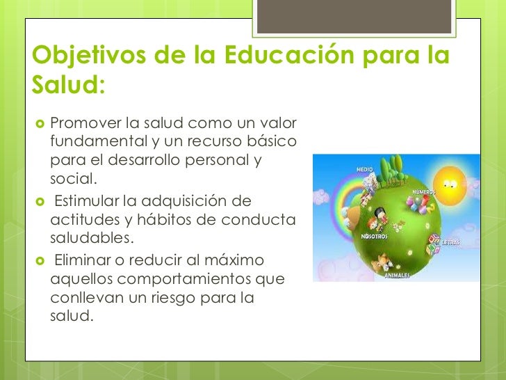 Educacion para la salud