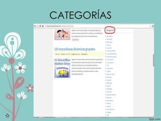 CATEGORÍAS
 
