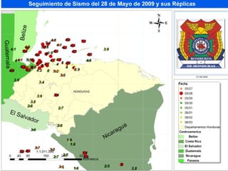 Sismos en el año 2005- 1,085 Sismos Sentidos- 18 