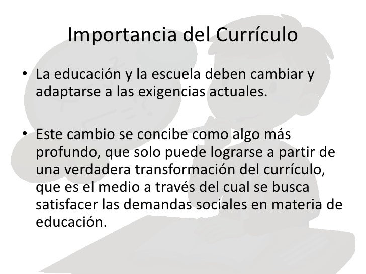 Educacion Y Curriculo