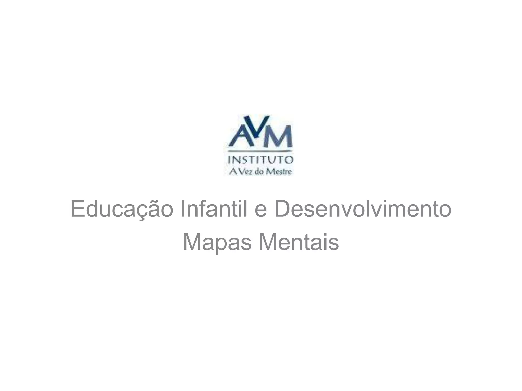 Mapas Mentais: Educação Infantil e Desenvolvimento - IAVM | PPTX