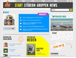 Montag, 21. November 11
 