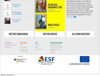 Montag, 21. November 11
 