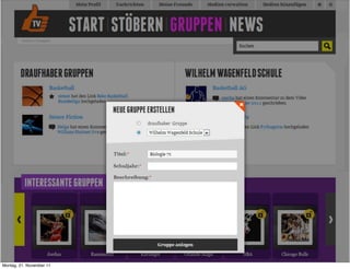 Montag, 21. November 11
 