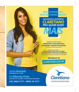 A CIDADE 17SÁBADO, 21 DE MAIO DE 2016
 