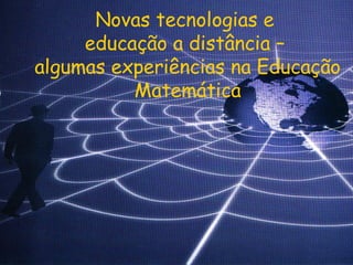 Educação Matemática a distância
