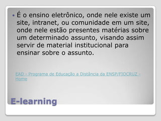 Educação a Distância