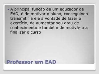 Educação a Distância