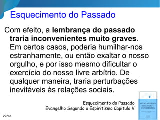 Educando na Infância

O educando é sempre um espírito eterno e a tarefa
educativa deve, acima de tudo atuar sobre a
consciência espiritual.

Características das crianças:
– Confiança e Ingenuidade;
– Curiosidade e Interesse;
– Absorção do meio e Imitação;
– Sinceridade e Afetividade;
– Fantasias e
Brincadeiras;
– Criatividade;
– Mediunidade Infantil.
29/46
 