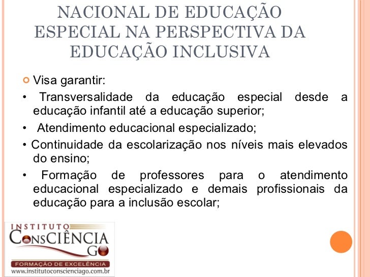 Educação especial em escolas regulares Educação especial em escolas regulares
