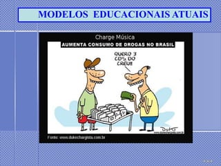 MODELOS EDUCACIONAIS ATUAIS
 
