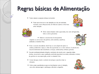 Regras básicas de Alimentação
 
