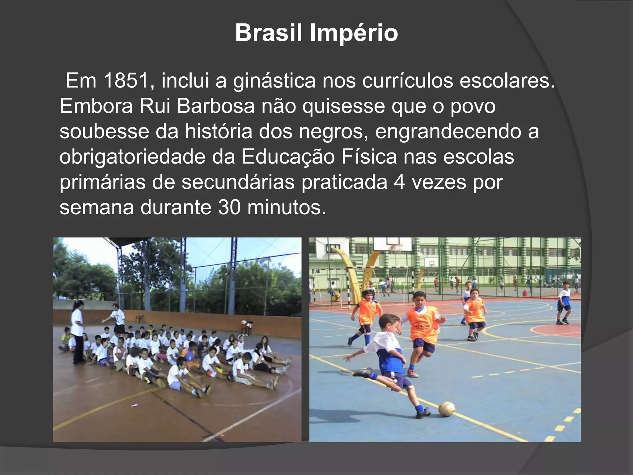 Educação física no brasil | PPT